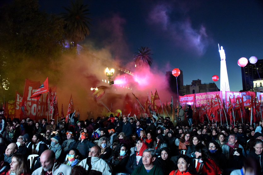 Acto del FITU por el 1ro de Mayo