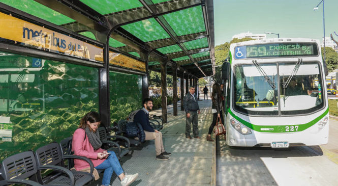 Cada parador del Metrobus del Bajo le costará a los porteños más de 130 millones de pesos