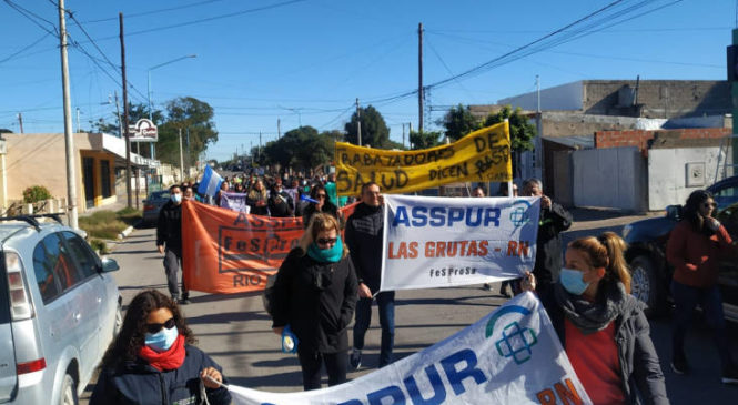 Rio Negro: Ante la cancelación de la reunión con el Ministerio de Salud, ASSPUR va al paro por 5 días