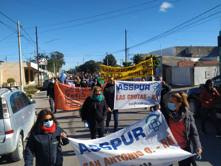 Rio Negro: Ante la cancelación de la reunión con el Ministerio de Salud, ASSPUR va al paro por 5 días