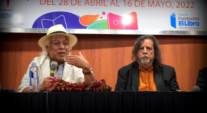Rafael Bautista Segales marcó la presencia boliviana en la Feria del Libro
