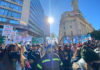 Sindicatos marcharon por apertura de paritarias y otros reclamos al Gobierno de Larreta