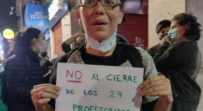 Ataque a los profesorados de la Ciudad de Buenos Aires