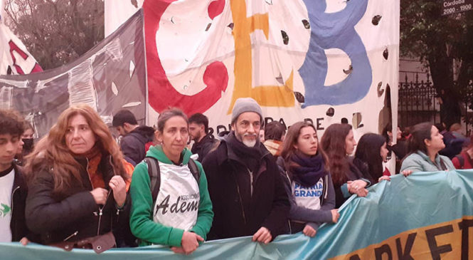 Estudiantes porteños encabezaron marcha contra las políticas de ajuste de Larreta en educación