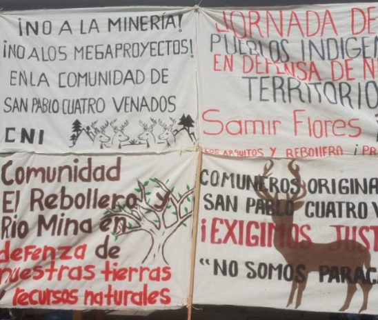 México_Oaxaca: Llamado a la solidaridad con comunidades de San Pablo Cuatro Venados