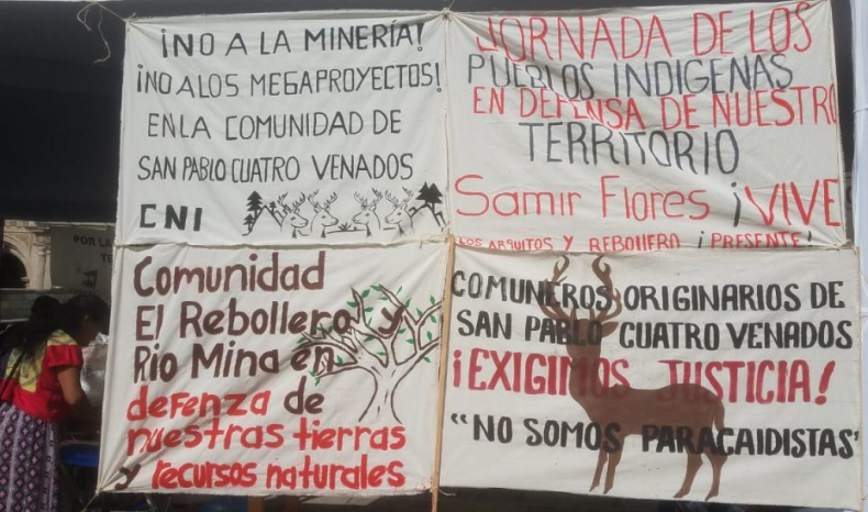México_Oaxaca: Llamado a la solidaridad con comunidades de San Pablo Cuatro Venados