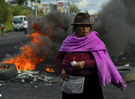 Represión en Ecuador: organizaciones indígenas denuncian el asesinato de un manifestante