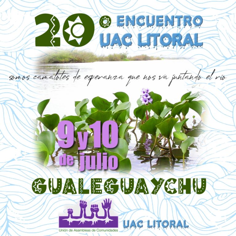 Argentina_Gualeguaychú: Encuentro de la UAC Litoral -Unión de Asambleas de Comunidades-