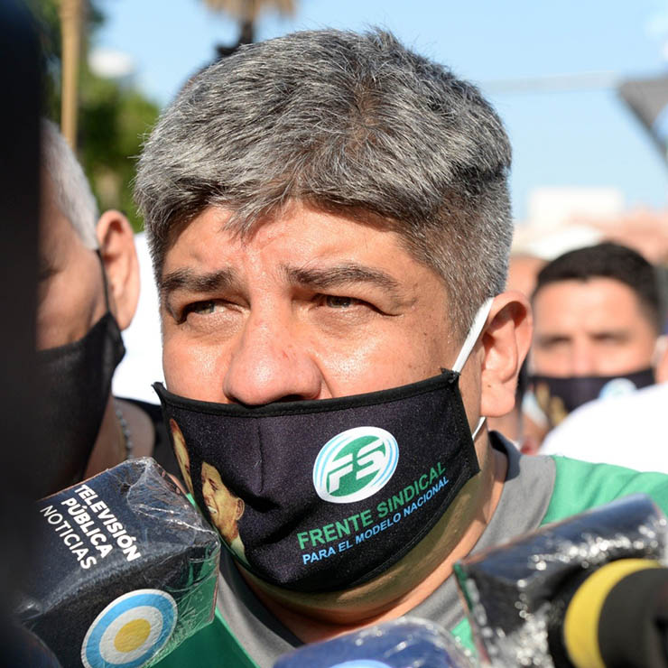 Pablo Moyano afirmó que hay una campaña en contra de su familia y acusó a los medios de querer voltear al Gobierno