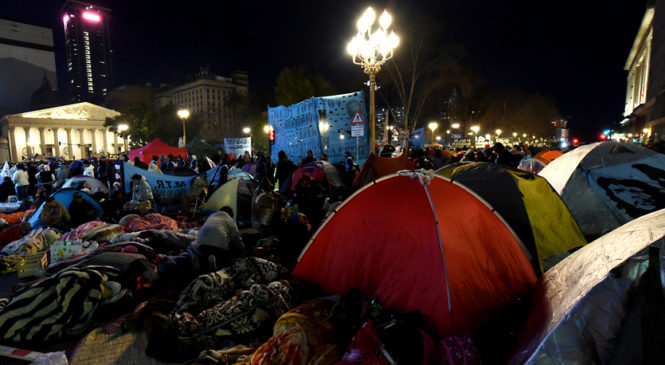 La Unidad Piquetera definió seguir con el plan de lucha