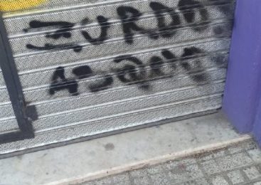 Rosario: Pintadas agresivas en el frente del espacio lésbico La Vulvería