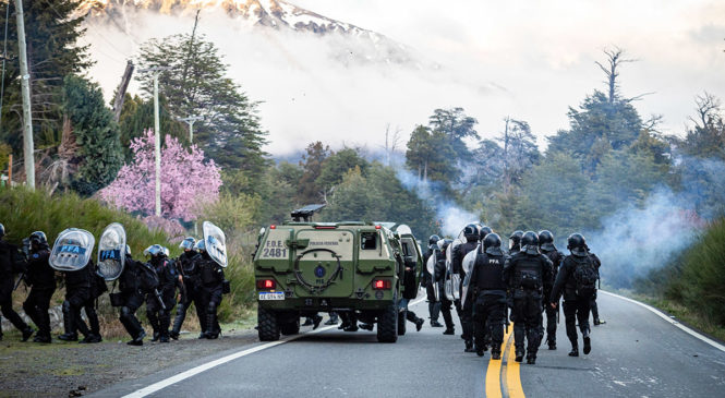Cómo opera el conglomerado transnacional económico y jurídico que jaquea a los mapuches