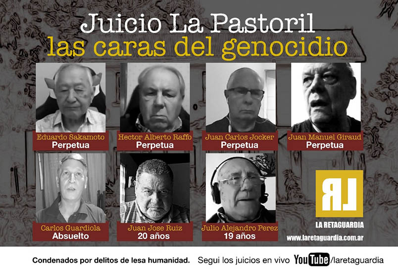 Seis condenados y un absuelto por el ataque a una plenaria del PRT-ERP en La Pastoril