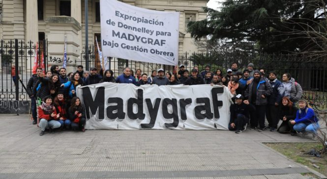 Madygraf: nueva movilización a La Plata  por la expropiación definitiva