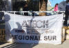 Atentaron contra la sede de ATECh en Comodoro Rivadavia