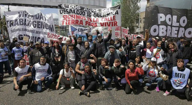 “No queremos lujos: queremos un pedazo de tierra para criar a nuestros hijos en un ambiente sano”