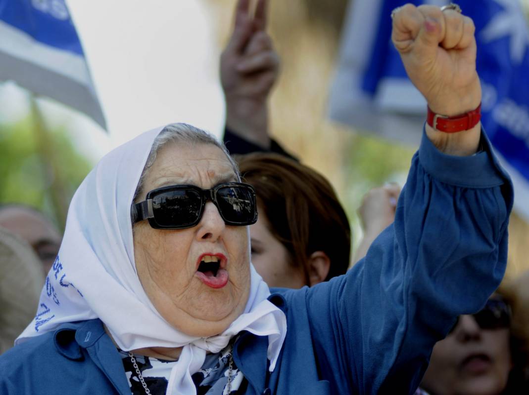 Falleció Hebe de Bonafini, presidenta de Madres de Plaza de Mayo