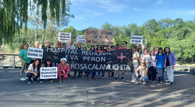 Córdoba: Nueva jornada de paro de trabajadores y trabajadoras de la salud