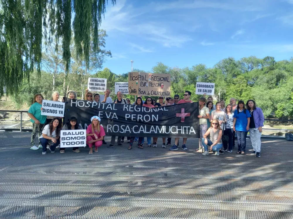 Córdoba: Nueva jornada de paro de trabajadores y trabajadoras de la salud