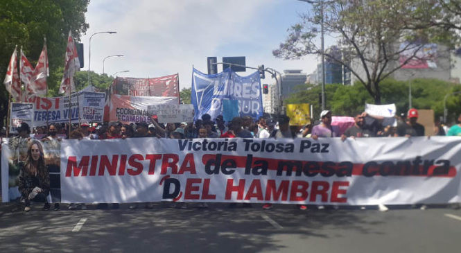 La Unidad Piquetera responsabilizó al gobierno nacional por irregularidades en programas sociales