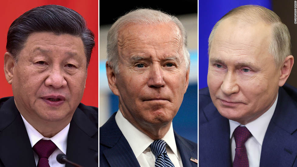 Biden eligió como antagonista a Rusia en lugar de China