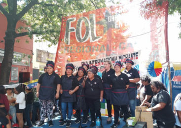 El FOL inauguró el Polo Gastronómico “Sabor Latino” con comidas típicas