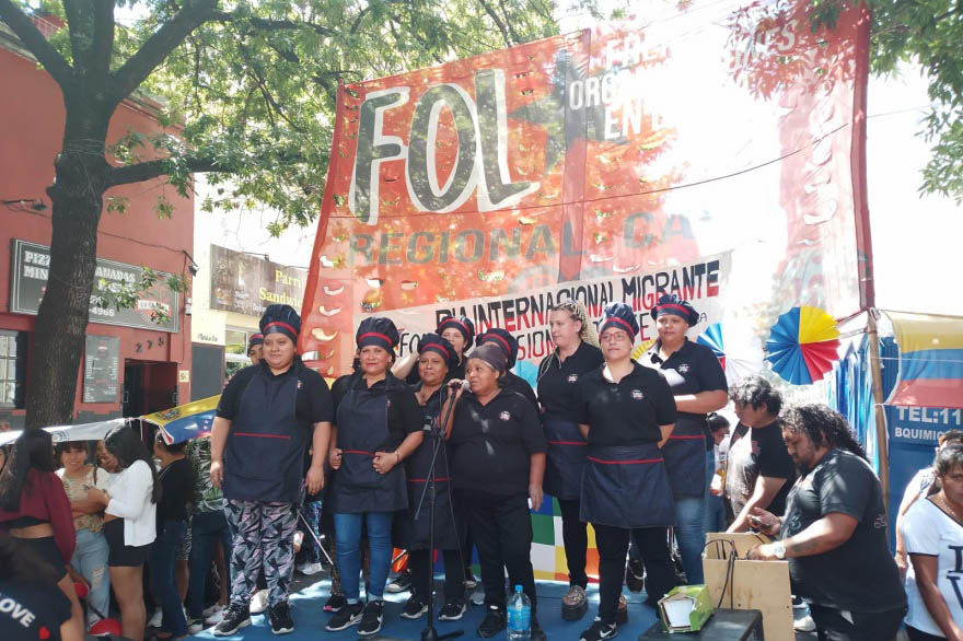 El FOL inauguró el Polo Gastronómico “Sabor Latino” con comidas típicas