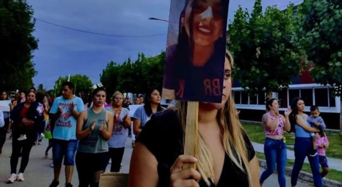 Marcha y pedido de justicia por el femicidio de María Soledad Salazar