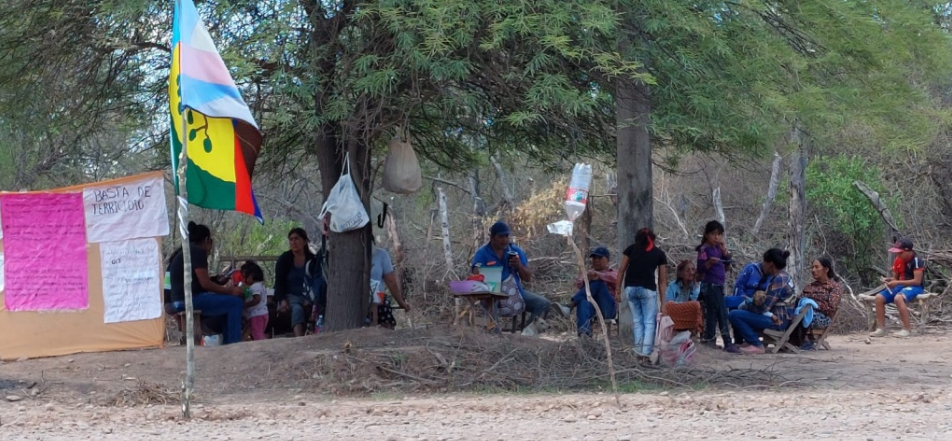 Salta: Acampe comunitario Wichí en resistencia al desmonte