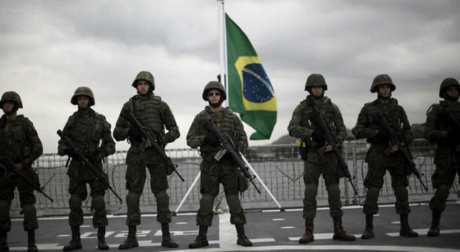 El ejército brasileño en el centro del terrorismo