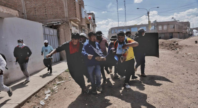 Perú: Al menos 13 manifestantes masacrados en Puno por policías y militares de dictadura de Boluarte
