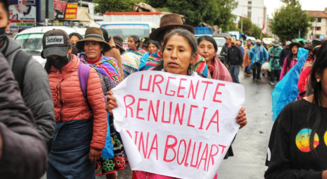 Perú: Los pueblos campesinos redoblaron la lucha y homenajearon a los asesinados en Puno