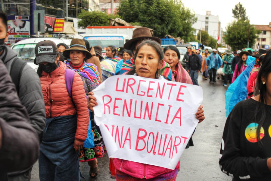 Perú: Los pueblos campesinos redoblaron la lucha y homenajearon a los asesinados en Puno