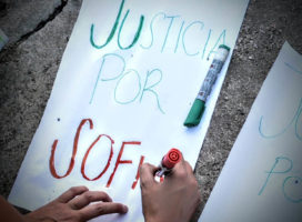 A un mes del femicidio de Sofía Sosa, familiares y amigxs marchan para exigir justicia