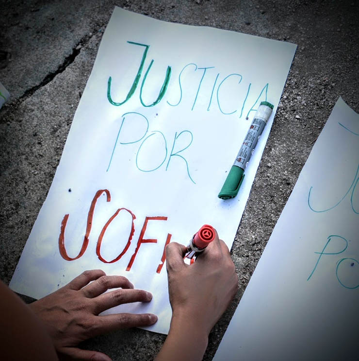 A un mes del femicidio de Sofía Sosa, familiares y amigxs marchan para exigir justicia