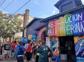 A juicio por pintar un mural de Dónde está Tehuel