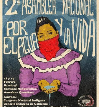 México: Convocatoria a la 2da Asamblea Nacional por el Agua y la Vida
