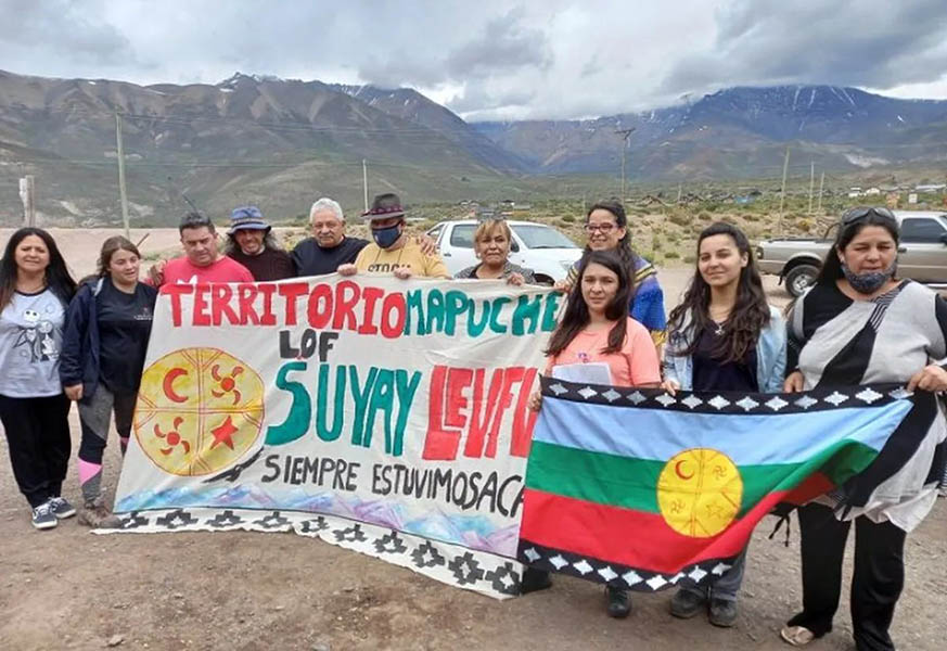 Mendoza: El pueblo huarpe se solidarizó con comunidades mapuches que sufren campaña en su contra