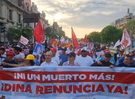 Perú. Trabajadores llaman a paro nacional indefinido contra dictadura Boluarte
