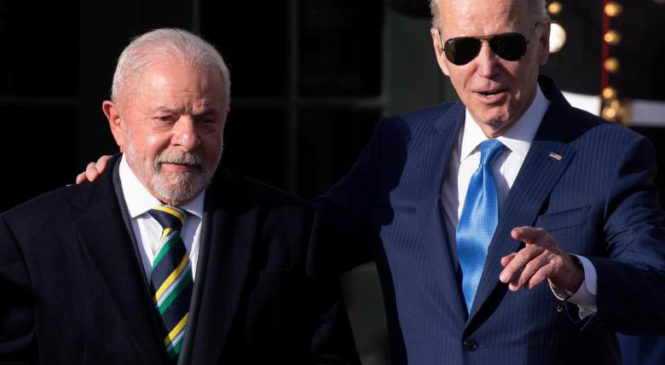 Lula decepcionado por la respuesta de Biden sobre el cambio climático