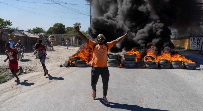 No a la intervención militar en Haití