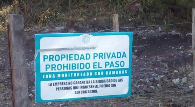Córdoba: en Villa del Dique, GNI no libera el camino del cerro