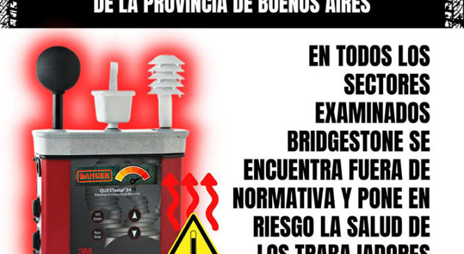Advierten que Bridgestone pone en riesgo la salud de les trabajadores
