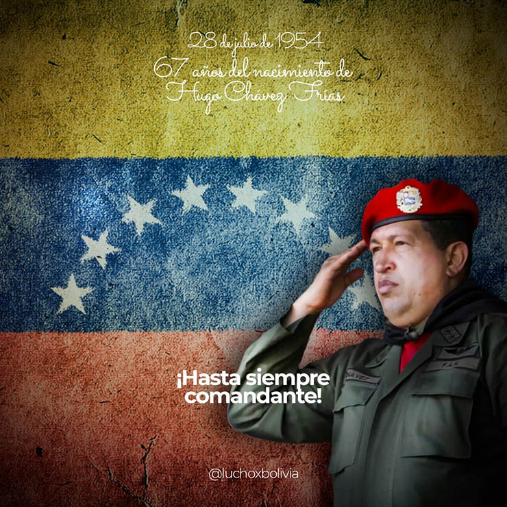 En recuerdo del presidente Hugo Chávez