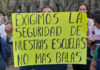 Rosario: Docentes se movilizaron en contra de las balaceras a escuelas