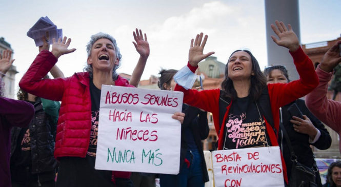 Campaña por la libertad de la mamá de Arco Iris, la niña abusada por su abuelo en La Rioja