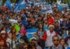 Masiva marcha docente en Salta: sigue el paro por tiempo indeterminado y podrían volver los cortes de ruta
