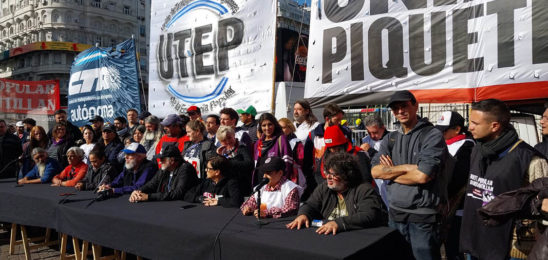 Confluencia de movimientos: la Unidad Piquetera y la UTEP anuncian jornada de lucha