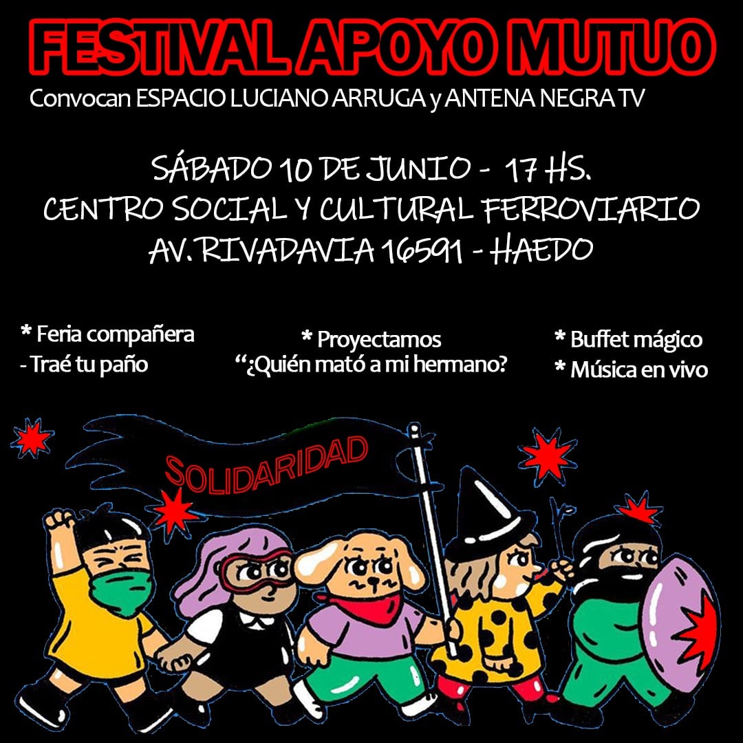 Haedo: Festival de Apoyo Mutuo