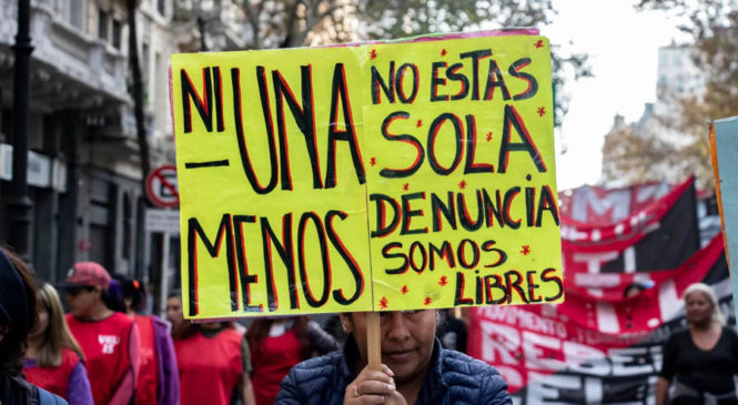 2257 femicidios desde el primer Ni Una Menos